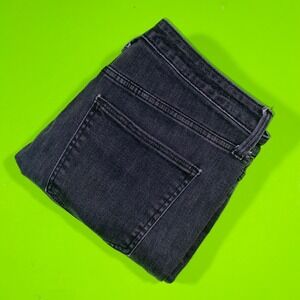 Universal Thread High Rise Skinny Jeans Womens 14/32R Black Dark Wash Denim